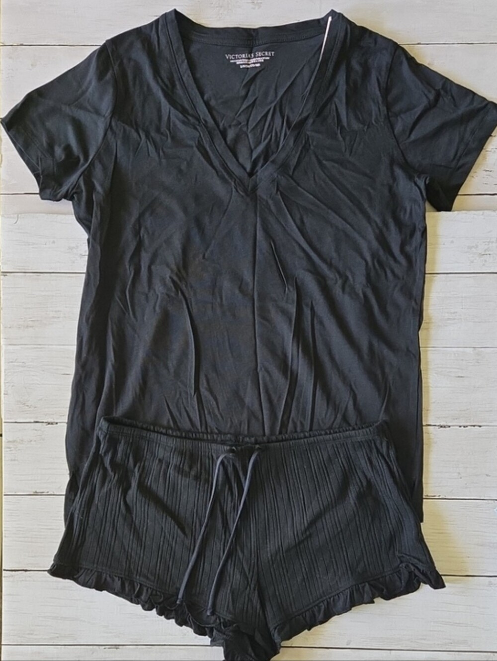 Victoria's Secret V-Neck & Shorts Pajamas